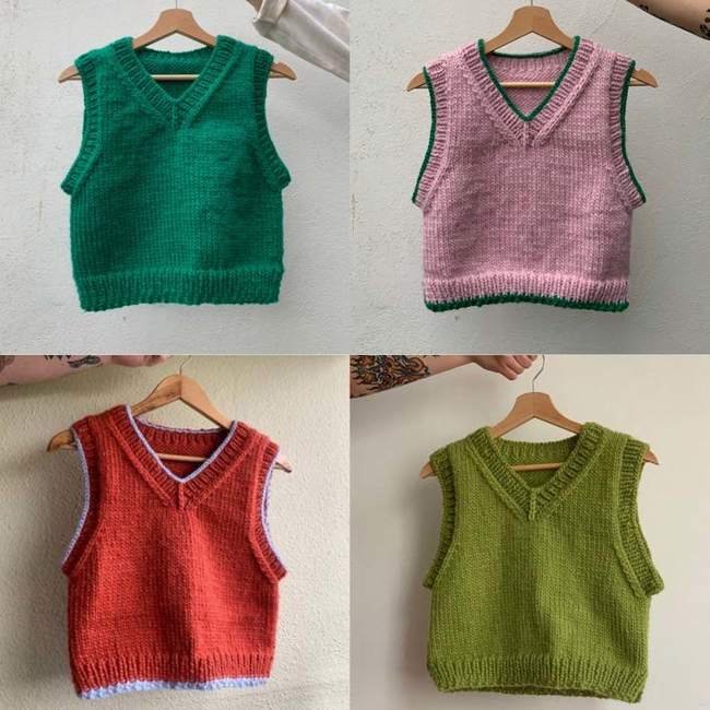 Women's Flat Knit Sweaters